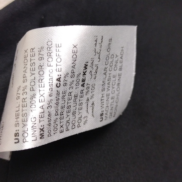 Chico's Tan Multicolored Leopard Print Asymmetrical Waist Pleated Midi Skirt - Picture 6 of 12